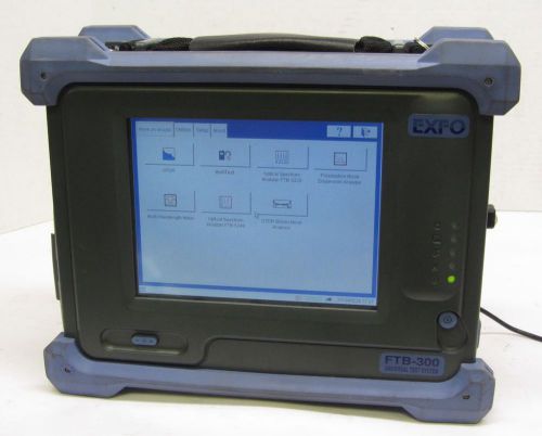 EXFO FTB-300 Universal Fiber Optic Test System OTDR + FTB-7523B 7500B Module