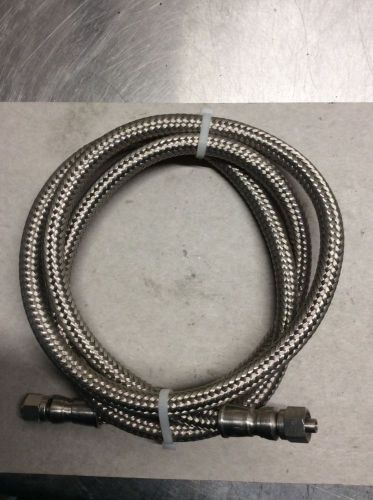 Swagelok SS-FL4 Convoluted 60&#034; Long Braided Hose 316 Stainless Steel