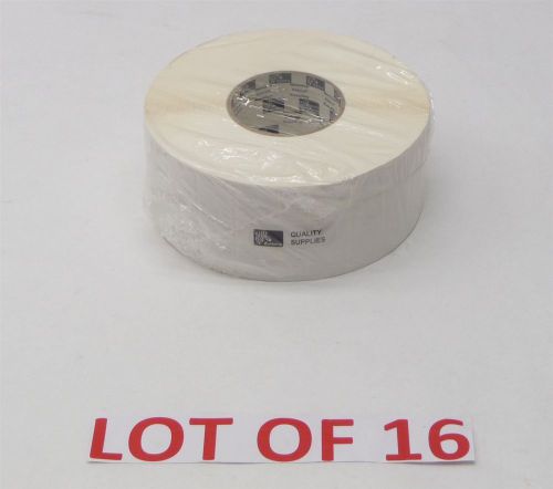 Lot 16 New Zebra 10011688 05265 PolyPro 4000T 2000 3&#034;*1&#034; Thermal Label 4350/Roll