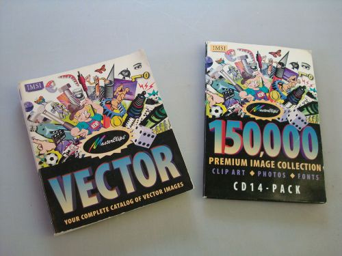 150,000 Masterclips Vector Art premium image package 14 disc set