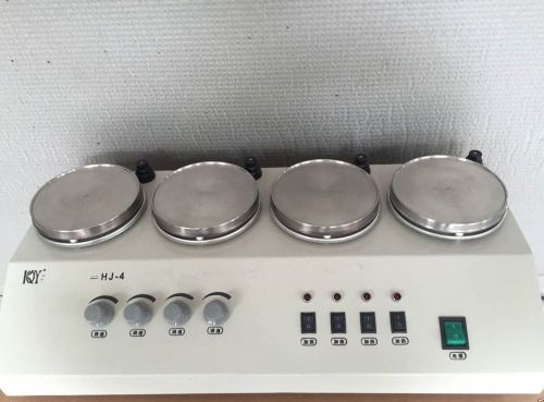 4 heads multi unit regular magnetic stirrer hotplate mixer 110/220v  m for sale