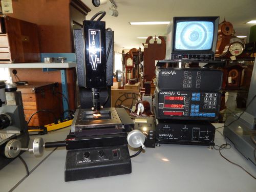 Micro-Vu   video measuring  cmm inspection  microscope watchmakers scope