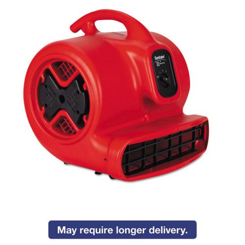 Commercial three-speed air mover, 1/2 hp motor, 20 ibs, red/black for sale