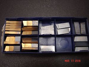 Thinbit Carbide Groove cutting or parting set 24 pc.