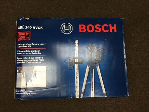 BOSCH GRL 240 HVCK 800 FT Self-Leveling Rotary Laser Level Kit Rotatationslaser
