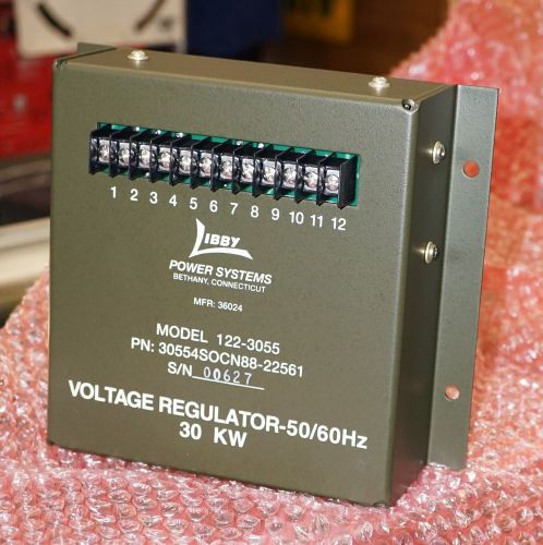 Military mep-805a 30kw generator voltage regulator 122-3055 6110-01-374-0836 tqg for sale