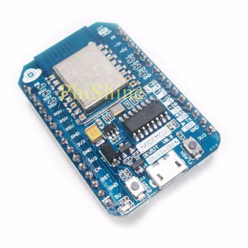 NEW NodeMcu Lua ESP8266 CH340 WIFI Internet Development Board Latest Firmware