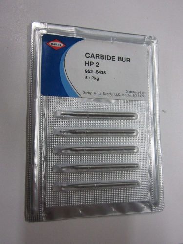 Darby Finishing Carbide Bur HP 2 5/Pack