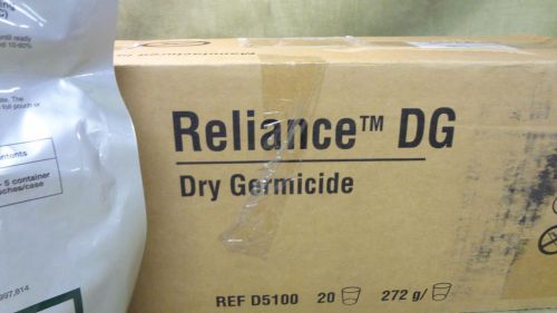 BOX of 5 pack Steris Reliance DG Dry Germicide Contains Four 5 container pouches