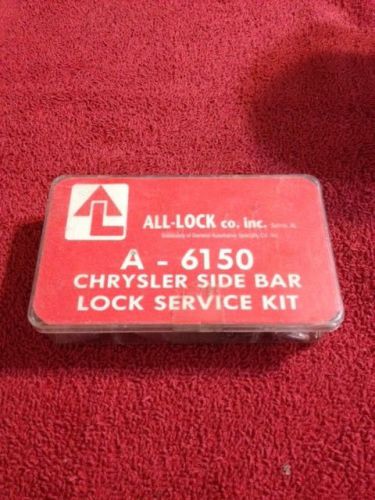 LOCKSMITH ALL-LOCK A-6150 Chrysler side bar lock service pin kit rekey keying