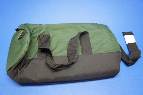 Elite medical oxygen bag green clamshell zipper 21 in x 8.5 in x 8.5 in for sale