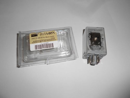 Dayton 1a485n dpdt relay 24vdc coil, 16a contacts octal socket  8-pin new for sale