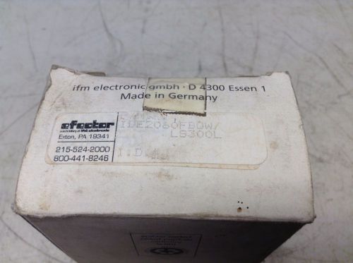 IFM Efector IDE2060FBOW ID0003 Inductive Adjustable Prox Switch IDE2060-FBOW