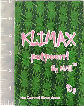Klimax Potpourri By Kush Pink 10 g *50* Empty Bags