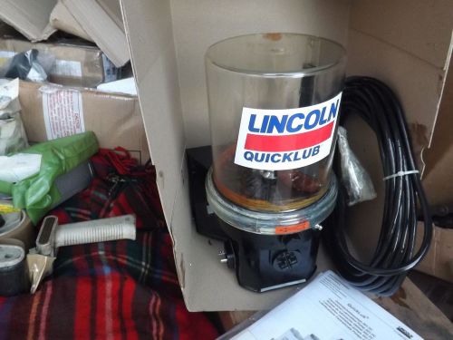 Lincoln interlub 203dc lubrication pump 24 volts for sale