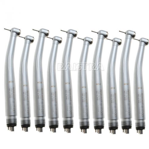 10pcs dental nsk pana max style high speed standard head push handpiece 4 hole for sale