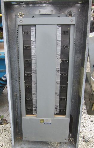 Square d 400amp main breaker i line panelboard hcn 3254-4 for sale