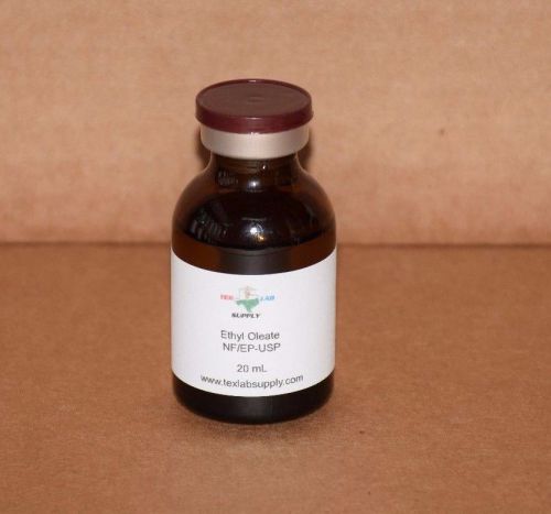 Tex Lab Supply Ethyl Oleate 20 mL NF-EP/USP