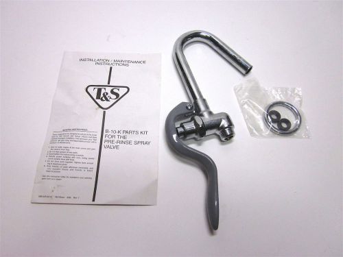 T&amp;s brass - 002851-40 - hook nozzle and self-closing valve for sale