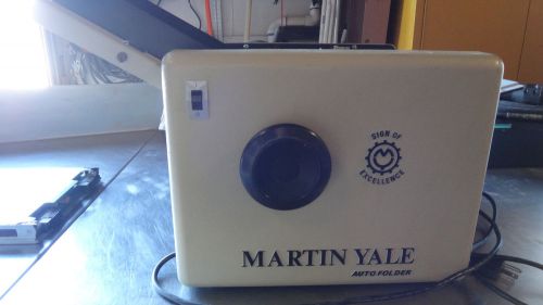 Martin Yale 1501 Auto Paper Folder CV-7 Folding Machine