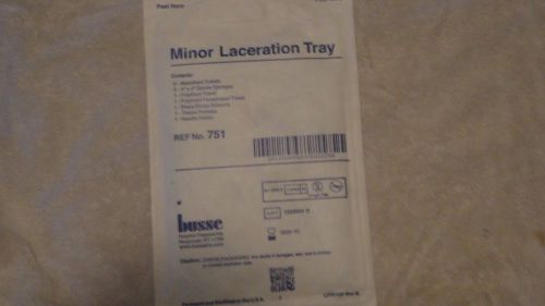 Busse minor laceration tray