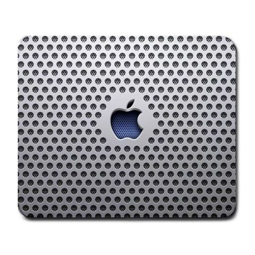 New Apple Alluminium Carbon silver Gaming Mouse Pad Mousepad for gift
