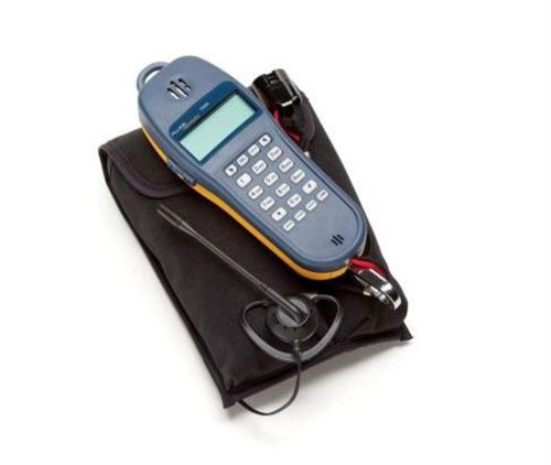 Fluke networks ts25d test set with earpc &amp; pouch data lockout amplified speaker for sale