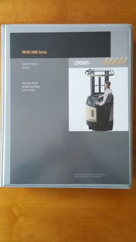 Crown RR/RD 5000 Series Operator Training Kit