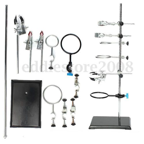 Laboratory Stands Support and Lab Clamp Flask Clamp Condenser Clamp Holder 600mm