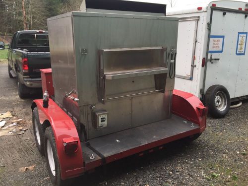 Wood Stone Mobile Fire Deck 6045 Trailer Mounted Pizza Oven