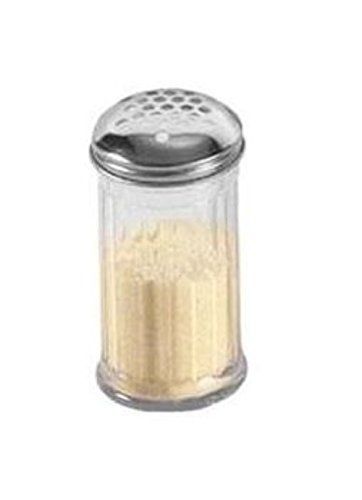 American Metalcraft  (SAN319) 12 oz SAN Fluted Cheese Shaker
