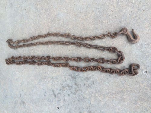 12 1/2&#039; Towing Chain With Hook.    FO16