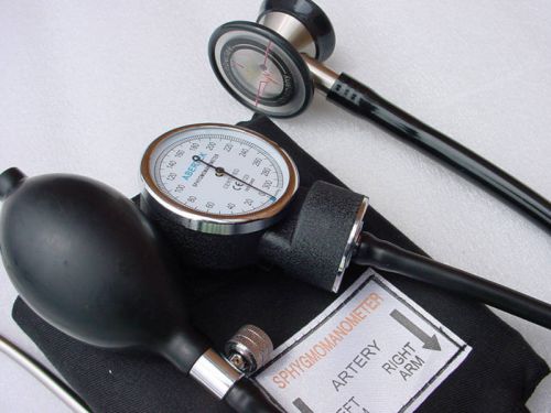 Abertek new sphygmomanometer &amp; cardiology stethoscope for sale