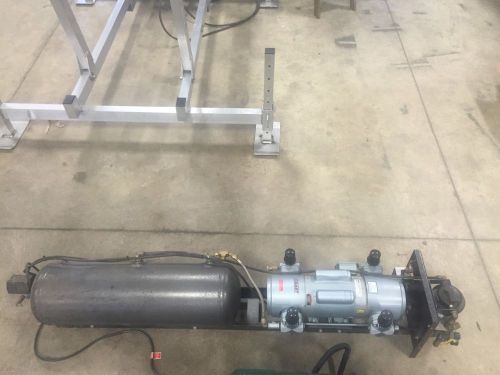 Gast air compressor - ge electric motor - 7hdd-10-m750x for sale