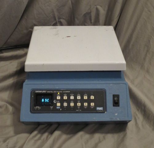 Barnstead Thermolyne PMC # 739 9 Place Dataplate Hot Plate Magnetic Stirrer