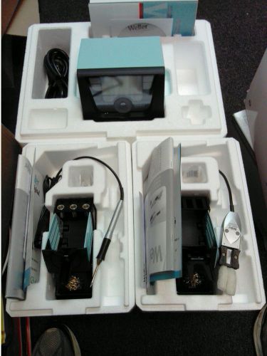 Weller wx2021 soldering station with wxmp pencil and wxmt tweezers for sale