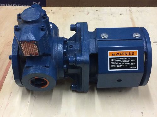 Gorman rupp rotary gear ghc1 1/2gf3-b, buchanan pump service new surplus for sale