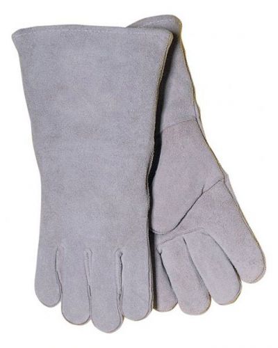 BLOW-OUT SALE! SILVER GRAY Welding Gloves #E7270 Standard Shoulder Split Cowhide