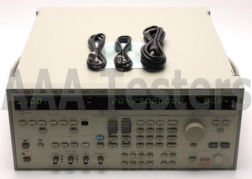Anritsu mg3633a synthesized signal generator 10 khz to 2700 mhz range w/ opt 3 4 for sale
