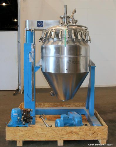 Used- fryma vacuum mixer, model 300, 316 stainless steel. 300 liter working capa for sale