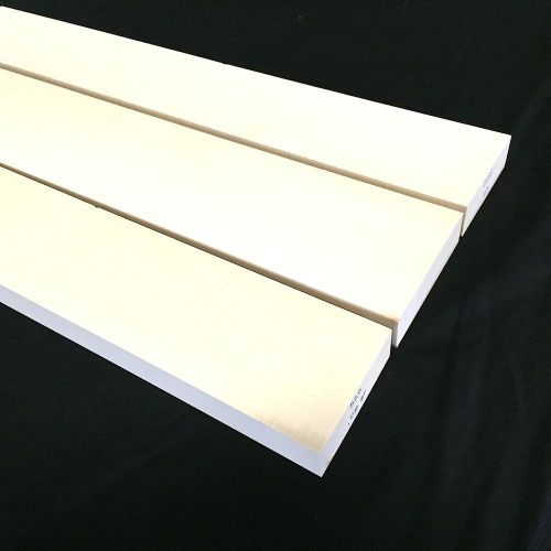 *Premium - S2S * Holly American lumber white wood &lt;3 PIECES&gt; - KD  *S2S*