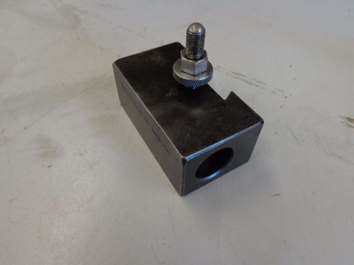 ARMSTRONG NO. 4H3-OC QUICK CHANGE LATHE TOOL HOLDER 3MT   STK 3086
