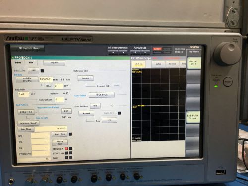Anritsu mp2100a bertwave series with options 001,030,055,090 for sale