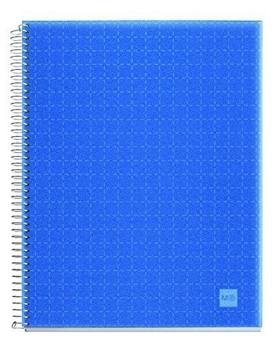 Miquelrius Medium Spiral Bound Notebook, Candy Code Cobalt Blue (6.5 x 8,