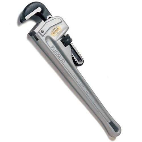 Ridgid 47057 12&#034; aluminum straight pipe wrench - model 812 for sale