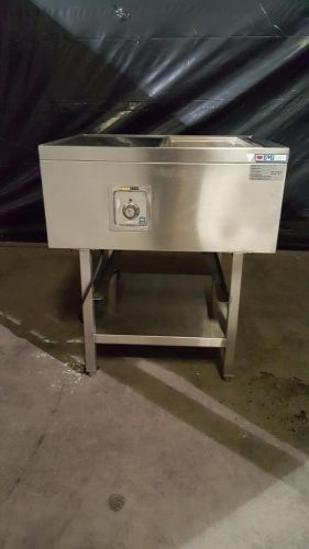 Wells manufacturing ss-206ultd drop-in hot food well w/ table for sale