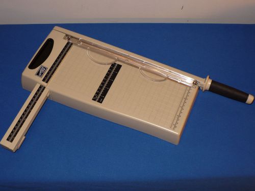 PAPER CUTTER 12 x 12&#034; inch METAL BLADE TRIMMER Guillotine Blade New