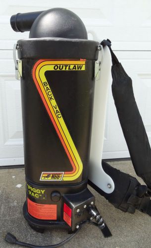 NSS Outlaw Back Piggy Vac Commercial 120V Backpack Vacuum Cleaner Portable