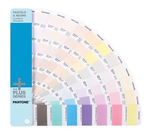 New PANTONE Plus Pastels &amp; Neons Coated &amp; Uncoated GG1504 Color Guide