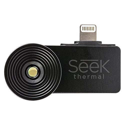 Seek thermal imaging camera lightning connector for ios devices, black for sale